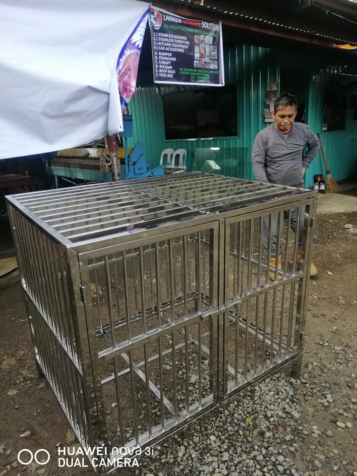 Stainless Dog Cage